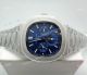 Copy Patek Philippe Nautilus Perpetual Calendar Men Watch Stainless Steel Blue Face (4)_th.jpg